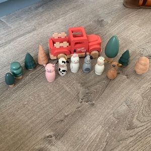 Large hearth and hand set